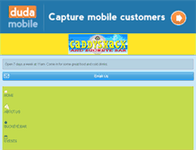 Tablet Screenshot of caddyshackki.com